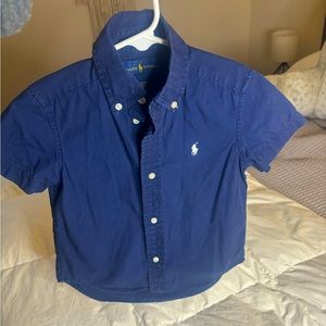 RL Polo short sleeve button down. Size 3T
